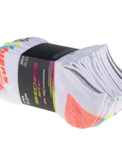 Skechers 6ks Dívčí froté kalhoty S108265-WHT bílé 31-34