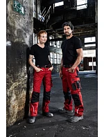Daiber JN 1807 Dámské pracovní tričko z bio bavlny - Solid 02.1807 grey heather