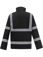 Yoko HVK 09 Hi-Vis softshellová bunda 79.VK09 black Yoko HVK 09 Hi-Vis softshellová bunda 79.VK09 black