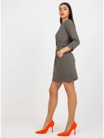 Dámské šaty TW SK BL 1011 šaty.17 khaki  - FPrice