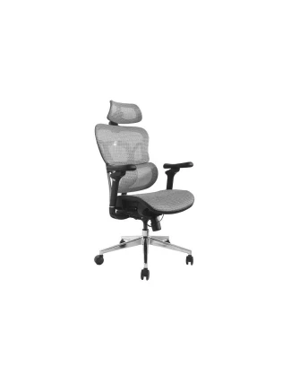 Vybavení Ergonomická kancelářská židle + opěrky hlavy / opěrky hlavy Grey Lite Retail