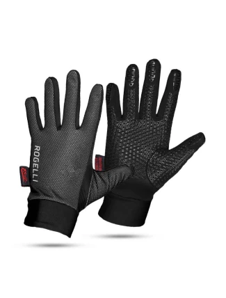 Rogelli LAVAL dětské rukavice černé 128-140