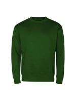 Unisex mikina Crew (lahvově zelená)