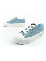 Lee dámské sportovní boty Isla trainers blue platform dámské