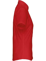 Kariban K 548 Popelínová halenka "Judith" s krátkým rukávem 20.K548 classic red Kariban K 548 Popelínová halenka "Judith" s krátkým rukávem 20.K548 classic red