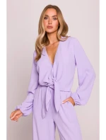 M861 Zavazovací top - fialový