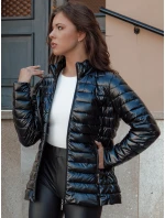 Dámská prošívaná přechodná bunda se stojáčkem BUSY BEE černá FashionStreet TY4538