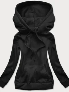 Černá dámská tepláková mikina (W02-3)