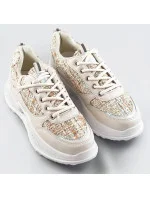 Béžové dámské sportovní boty (7003) Béžové dámské sportovní boty (7003)