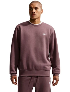 Pánská mikina Nike Club BB hnědá FN3886 502