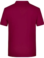 Daiber 8010 Pánské piqué polo z bio bavlny 02.8010 wine Daiber 8010 Pánské piqué polo z bio bavlny 02.8010 wine