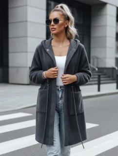 Dámský kabát MELBY šedý FashionStreet NY0479