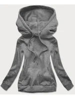 Tmavě šedá dámská tepláková mikina (W02-5) Tmavě šedá dámská tepláková mikina (W02-5)