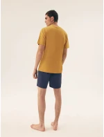 Pánské pyžamo 42600 Sun yellow - HENDERSON