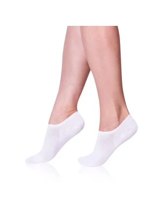Dámské ponožky invisible BAMBUS SNEAKER SOCKS - BELLINDA - bílá Dámské ponožky invisible BAMBUS SNEAKER SOCKS - BELLINDA - bílá