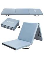 Gymnastická matrace HMS MGS02 skládací šedá 1800x600x500mm