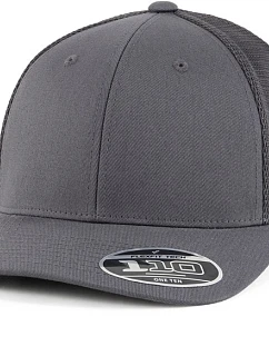 Flexfit 110DMT 6 panelová Trucker kšiltovka "Double Mesh" 55.10MT dark grey