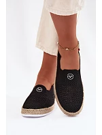 Dámské espadrilly Vinceza 13659 Černé