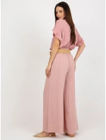 Kalhoty DHJ SP 8387.57 světle růžová