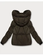 Dámská přechodná bunda oversize S'West hnědá (B2003-48) Dámská přechodná bunda oversize S'West hnědá (B2003-48)