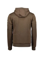 Geografické Norsko Gymclass DB 054 M WW2487H/GN-Brown mikina