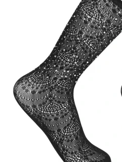 KABARETNÍ PONOŽKY S KRYSTALY-2