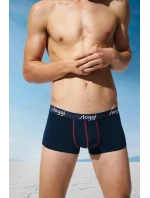 Pánské boxerky Start Hipster C2P box - BLUE - DARK COMBINATION - tm.modrá-vínová M008 - SLOGGI Pánské boxerky Start Hipster C2P box - BLUE - DARK COMBINATION - tm.modrá-vínová M008 - SLOGGI