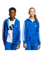Dětská mikina adidas Essentials Full-Zip Hoodie modrá JY4977 Dětská mikina adidas Essentials Full-Zip Hoodie modrá JY4977