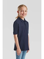Fruit of the Loom Kids 65/35 Polo Dětské piqué polo 16.3417 purple Fruit of the Loom Kids 65/35 Polo Dětské piqué polo 16.3417 purple