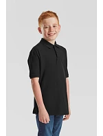 Fruit of the Loom Kids 65/35 Polo Dětské piqué polo 16.3417 bottle green Fruit of the Loom Kids 65/35 Polo Dětské piqué polo 16.3417 bottle green