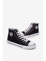 Textilní Pánské Tenisky Big Star NN174304 HI-POLY SYSTEM Černé