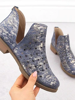 Dámské boty W SA62-102 SAN12D modré - M.Daszynski