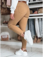 Dámské džínové kalhoty LODGE brown FashionStreet UY1905 Dámské džínové kalhoty LODGE brown FashionStreet UY1905