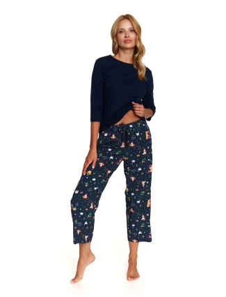 Dámské pyžamo 7162 Yoga - Doctornap Dámské pyžamo 7162 Yoga - Doctornap
