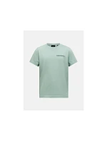 Dětské tričko PEAK PERFORMANCE Jr Original Small Logo Tee, zelené