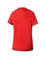 Adidas TIRO 17 Training JSY Dámské tričko červená BP8560 Adidas TIRO 17 Training JSY Dámské tričko červená BP8560