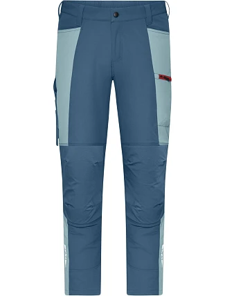 Daiber JN 1884 (42-60) Unisex strečové pracovní kalhoty 02.184M deep blue/steel blue