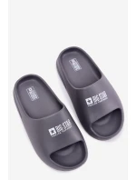 Pěnové Pánské Sandály S Logem Big Star RR174A013 Šedé