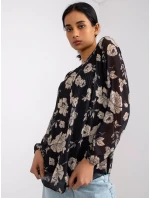 Halenka DHJ BZ 8643 1.37P černá a béžová