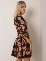 Šaty LK SK 508307 3.75P černá a béžová Šaty LK SK 508307 3.75P černá a béžová