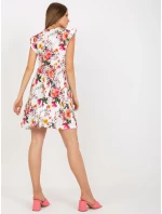 Dámské šaty RV SK 8020 bílé a červené Dámské šaty RV SK 8020 bílé a červené