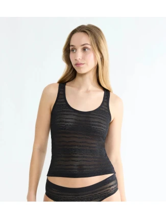 sloggi FREE Evolve Tank Top Lace - BLACK - SLOGGI BLACK - SLOGGI sloggi FREE Evolve Tank Top Lace - BLACK - SLOGGI BLACK - SLOGGI