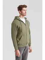 Fruit of the Loom Classic Hooded Sweat Jacket Mikina s kapucí 16.2062 burgundy Fruit of the Loom Classic Hooded Sweat Jacket Mikina s kapucí 16.2062 burgundy