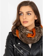 Tunelová šála AT KM 241353.35 hnědá
