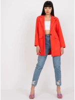 Dámské sako DHJ MA 15286 korálové