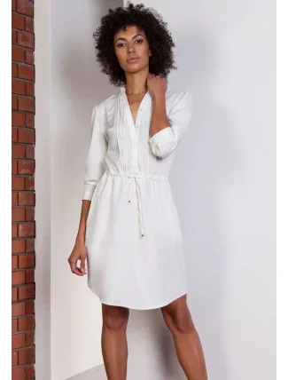 Dámské šaty Suk149 ecru - Lanti Dámské šaty Suk149 ecru - Lanti