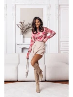 Dámská kalhotová sukně Alexandra Béžová - LaBalancia