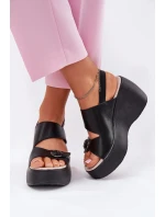 Bota na klínech  model 213459 Step in style