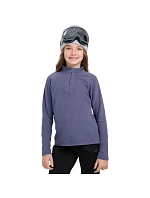 Dívčí fleecová mikina 4F F060 tmavě modrá 4FJWAW25UFLEF060 31S