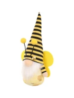 SKŘÍTEK SKŘÍTEK ŽLUTÁ VČELA 20CM PŘÍVĚSEK JARNÍ DEKORACE